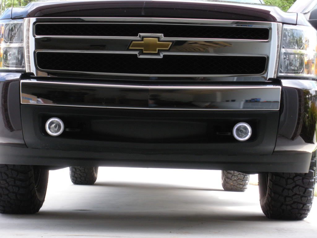 20072014 Chevrolet Silverado Halo Fog Lamps Driving Lights Kit