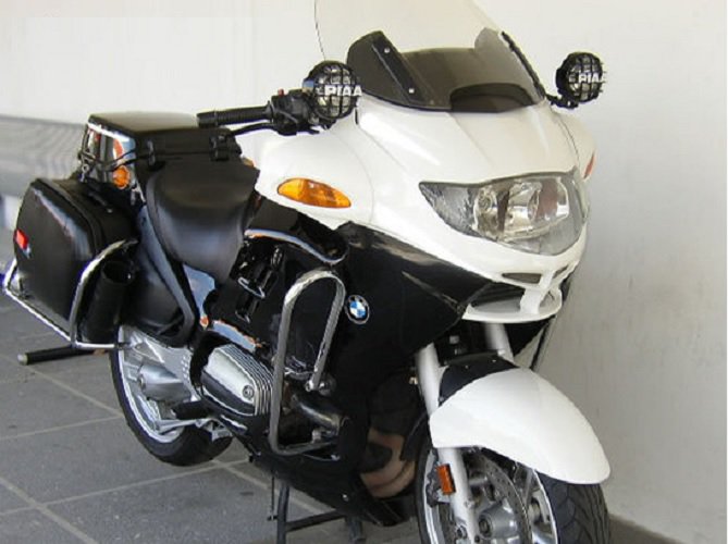BMW R1150RT R1200RT PIAA 520 Xtreme White Auxiliary Fog Lamp Kit