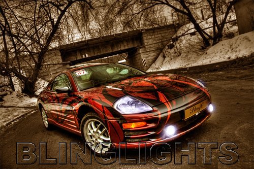 Angel Eye Fog Lights Kit for 2000 2001 2002 Mitsubishi Eclipse