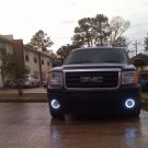 Angel Eye Fog Lamps Lights for 2007-2013 GMC Sierra 1500 / Denali Angel Eye Fog Lamps Lights for 2007-2013 GMC Sierra 1500 / Denali