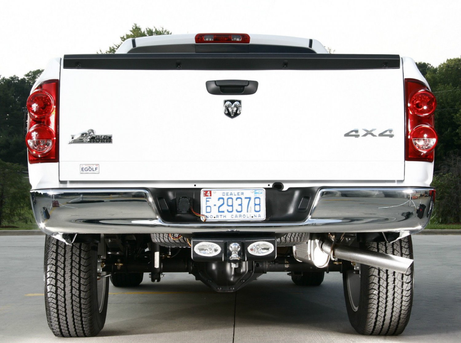 White Night 0004199 Fixed Mount Unit Rear Tow Hitch Backup Lighting