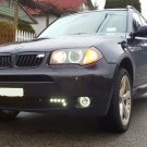 BlingLights Brand LED Halo Fog Lights for 2004 2005 BMW X3 US E83