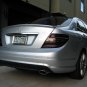 2008-2015 Mercedes C-Class Tinted Taillamps Overlay Film Kit w204