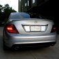 2008-2015 Mercedes C-Class Tinted Taillamps Overlay Film Kit w204