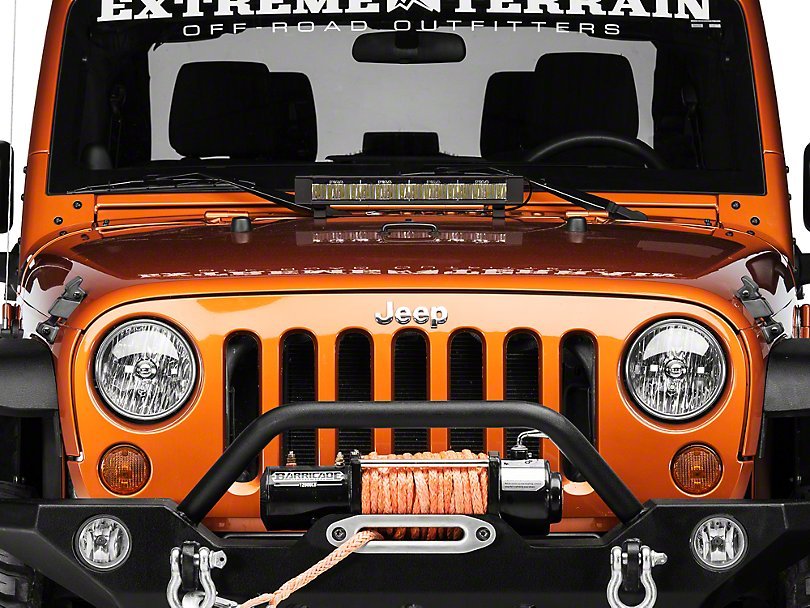 Jeep Wrangler PIAA 6000K 18" 64W LED Driving Light Bar
