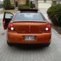 Pontiac G6 Tinted Tail Light Film Overlays Smoked Lamp Covers