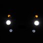 BlingLights LED Angel Eye Halo Fog Lights for 2011-2018 Nissan Juke