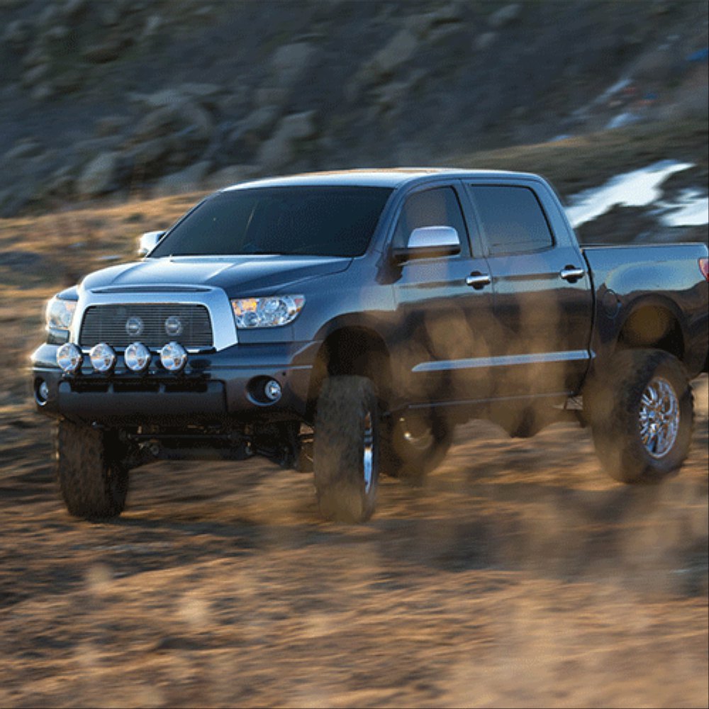 PIAA Black 4x Lamp Bumper Bar for 2007-2013 Toyota Tundra Front