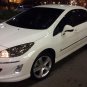 Peugeot 408 Smoked Uncut Head Lamp Film Overlay Covers