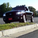 Ford Ranger Super White Head Lamp Replacement Light Bulbs Pair