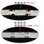 Switchback Headlamp LED Daytime Running Light Strips Waterfall Turnsignals
