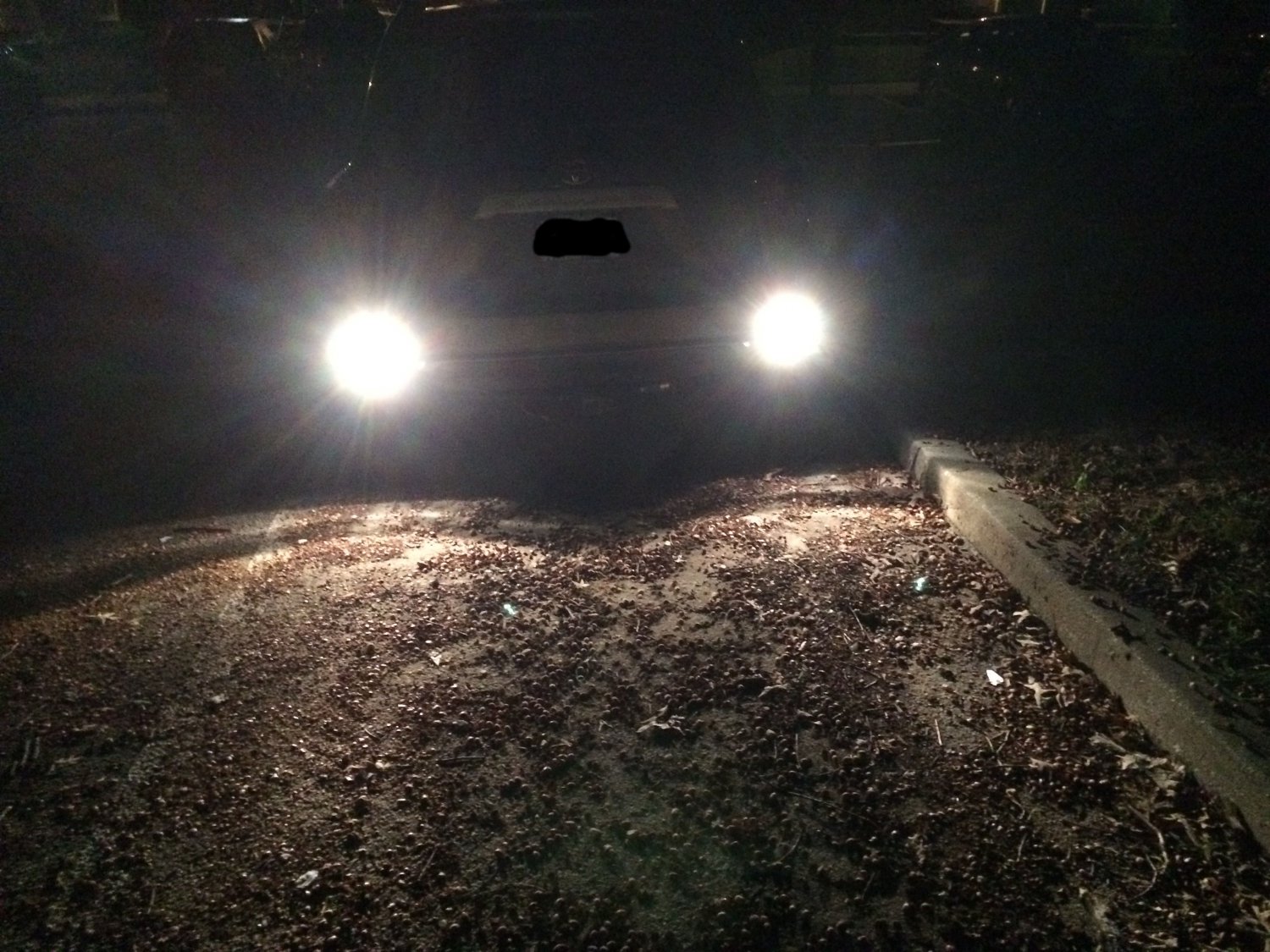 20082013 Toyota Highlander Rear Bumper Reverse Fog Lamps Backup Lights