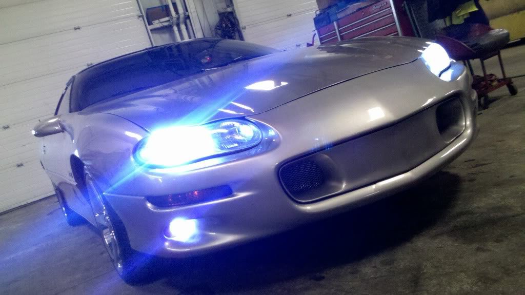 1998 1999 2000 2001 2002 Chevrolet Camaro 6000K Fog Lamps Lights Kit