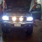 Ford Ranger Auxiliary Grille Off Road Driving Lights Lamps Kit