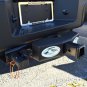 White Night 4164 Trailer Wiring Plug Relocation Plate for Round Adapter