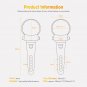3in Bar P-Clamp Fog Lamp Driving Light Mounting Bracket Set BlingLights BL76M2CP
