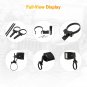 3in Bar P-Clamp Fog Lamp Driving Light Mounting Bracket Set BlingLights BL76M2CP