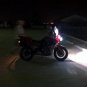 Yamaha Super Ténéré Tenere Blue LED Driving Lights Fog Lamps Kit