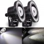 Angel Eye Fog Lights Kit for 2007-2012 Nissan Altima Sedan Coupe