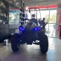 4x Blue LED Can-Am Renegade Addon Angel Eye Headlamp Headlight Halo Rings