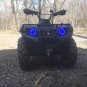 2x Blue LED Kawasaki Brute Force Addon Angel Eye Headlamp Headlight Halo Rings