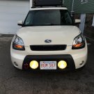 Auxiliary Bumper Driving Fog Lights Lamps Kit for Kia Soul (all years) Auxiliary Bumper Driving Fog Lights Lamps Kit for Kia Soul (all years)