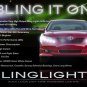LED Head Lamp Strips Daytime Running Lights Kit for Toyota Camry