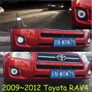 LED Angel Eye Halo Fog Lights Lamps for 2009 2010 2011 2012 Toyota Rav4