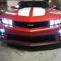 BlingLights Halo Upper Fog Lights for 2012 2013 2014 2015 Chevrolet Camaro ZL1