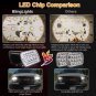 2x Hi/Lo Bright LED Headlights for 1991 1992 Pontiac Firebird