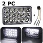 2x Hi/Lo Bright LED Headlights for 1983–1996 Corvette C4