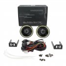 BlingLights BL5000K 4.3" Round White Halo Angel Eye LED Fog Lights Kit BlingLights BL5000K 4.3" Round White Halo Angel Eye LED Fog Lights Kit