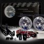 Xenon Halogen Fog Lamps Lights Kit for 1997-2006 Jaguar XK XK8 XKR