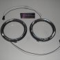 4x Blue LED Can-Am Commander Addon Angel Eye Headlamp Headlight Halo Rings