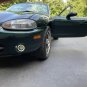 BlingLights Brand LED White Halo Fog Lights Lamps for 1999 2000 Mazda MX-5 Miata NB