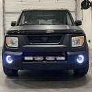BlingLights LED Projector Halo Angel Eye Fog Lights Lamps for Honda Element