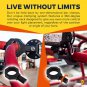 1in 1.25in 1.5in 1.75in 2in Bar P-Clamp Fog Lamp Driving Light Mounting Bracket Set