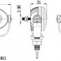 Fog Lamps Lights for 2004 2005 Toyota Avalon GXi