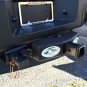 WhiteNight 4164 Trailer Wiring Plug Relocation Plate for Round Adapter