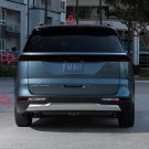 BlingLights Brand Tinted Protective Taillight Film Covers compatible with Kia Carnival MPV