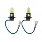 BlingLights Brand H3 55watt Yellow Gold Halogen Fog Light Bulbs Set of 2 BlingLights Brand H3 55watt Yellow Gold Halogen Fog Light Bulbs Set of 2
