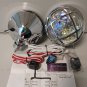 BlingLights Brand 5.3" Round Fog and Driving Lamp Kit with Removable Lens Covers