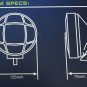 BlingLights Brand 5.3" Round Fog and Driving Lamp Kit with Removable Lens Covers
