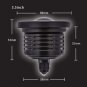 BlingLights Brand LED Halo Fog Lights for 2011 2012 2013 Dodge Durango