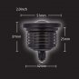 BlingLights Brand LED Halo Fog Lamps for 1998-2004 Audi A6