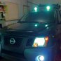 BlingLights LED Halo Angel Eye Fog Lights for 2009-2015 Nissan Xterra
