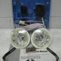 4" Inch Round Angel Eye Fog Lights Driving Lamps Kit Universal