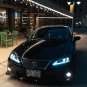 BlingLights LED Halo Fog Lights for 2014 2015 2016 Lexus IS 250 350 F Sport