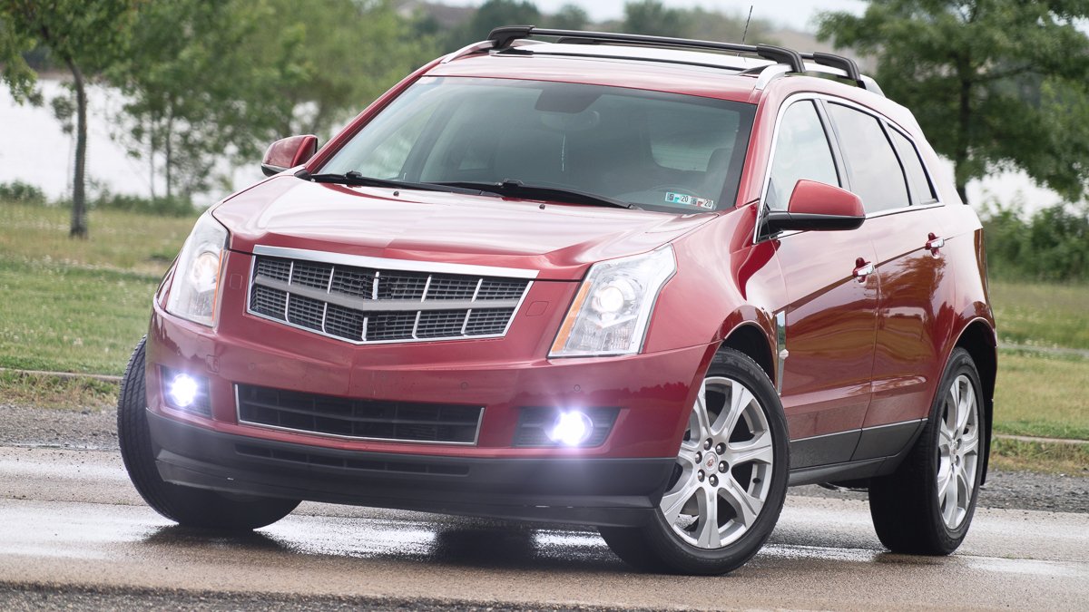 BlingLights LED Angel Eye Fog Lights for 2010-2016 Cadillac SRX