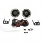 BlingLights LED Angel Eye Halo Fog Lights for 2002-2007 Buick Rendezvous